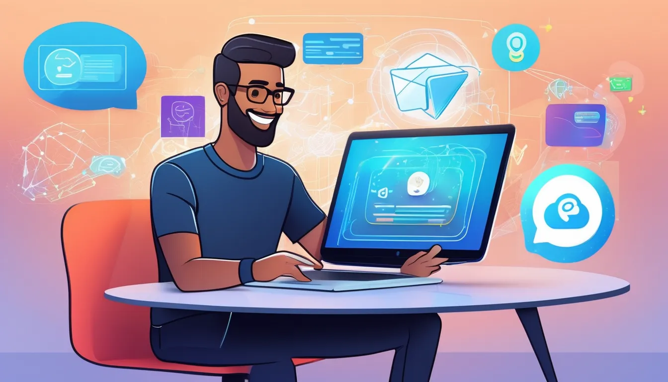 profesional usando las automatizaciones con IA